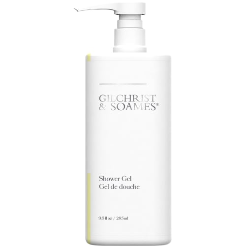 Gilchrist & Soames White Label Shower Gel Ultralux Dispenser Bottle, 9.6oz/285ml